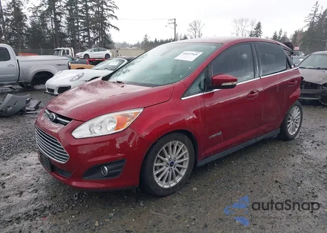 2014 Ford C-Max Hybrid Sel z USA, uszkodzony, nr VIN 1FADP5BU8EL504964